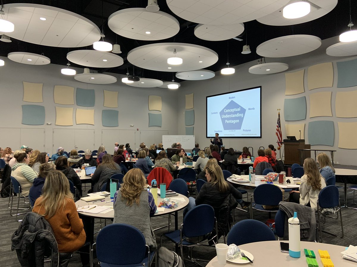VbergMath's tweet photo. We are so fortune to have @MikeFlynn55 here working with @westadaschools Elementary Ts today at our first session of the #WASDMathSymposium.
We’re raising math achievement in West Ada, one Saturday at a time!
#WestAdaProud #MostlyMath https://t.co/aa5SDAuuaa
