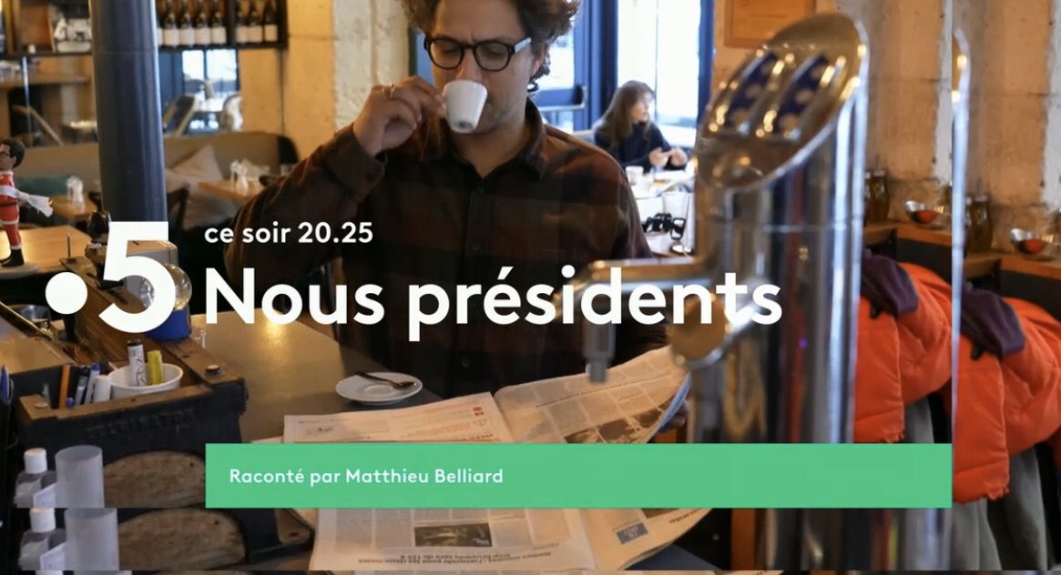 ElgaMarzou's tweet photo. La campagne présidentielle, ce sont les Français qui en parlent le mieux 😉

#NousPresidents revient ce soir à 20h30 sur @France5tv 
@MattBelliard @GuiCauchois https://t.co/rNN2hAcTwW