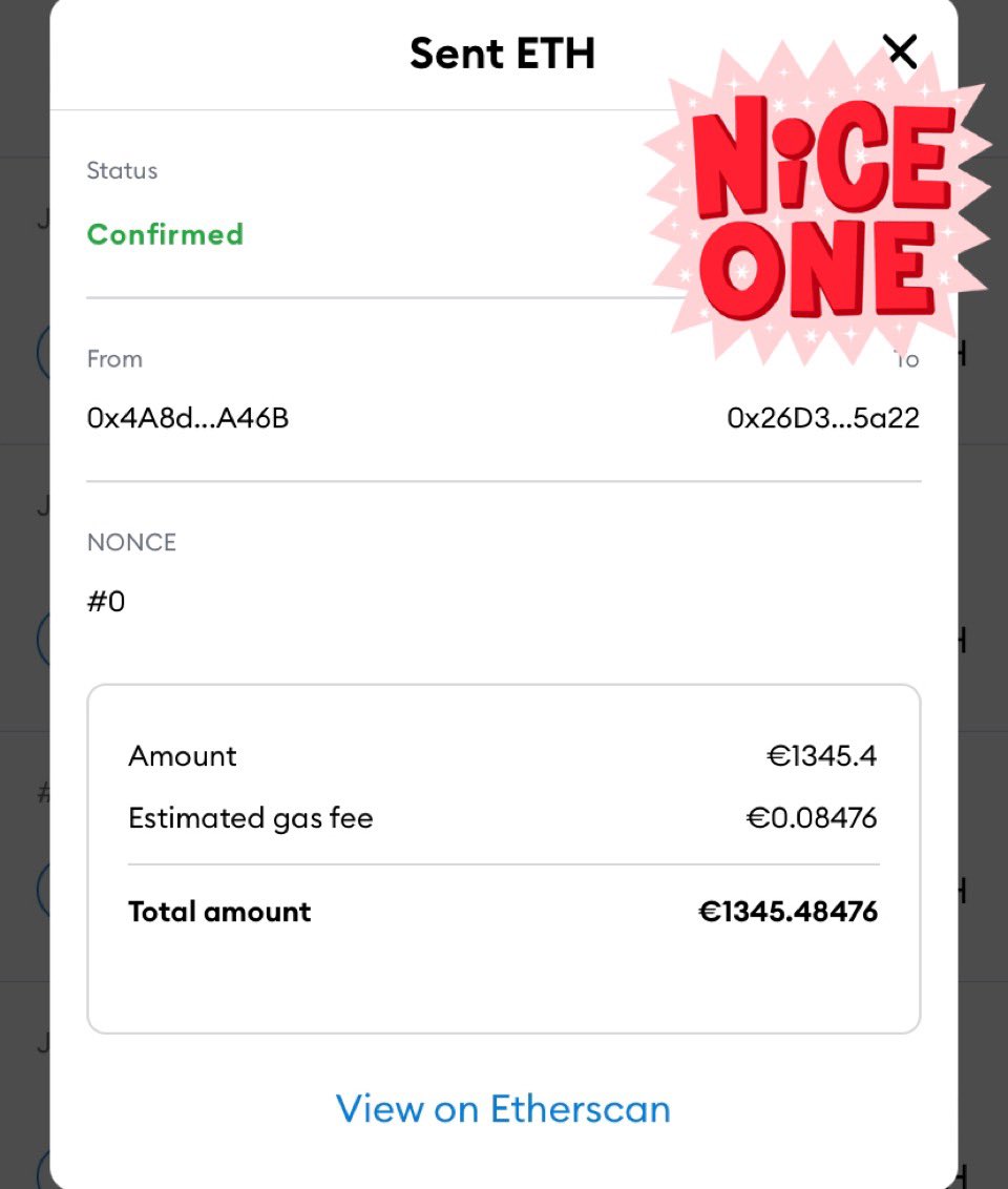 pgriphinn's tweet photo. just sent 0.5 #ETH (1300 dollars)to someone i don't even know.  I had to change his life. To be drawn follow me , retweet and like .Drop your #ETH wallet address . I will choose someone at random in thirty minute #ETH #Ethereum #cryptocurrency #Airdrop #NFTGiveaway #NFTCommunity https://t.co/6VkiTzbYDt