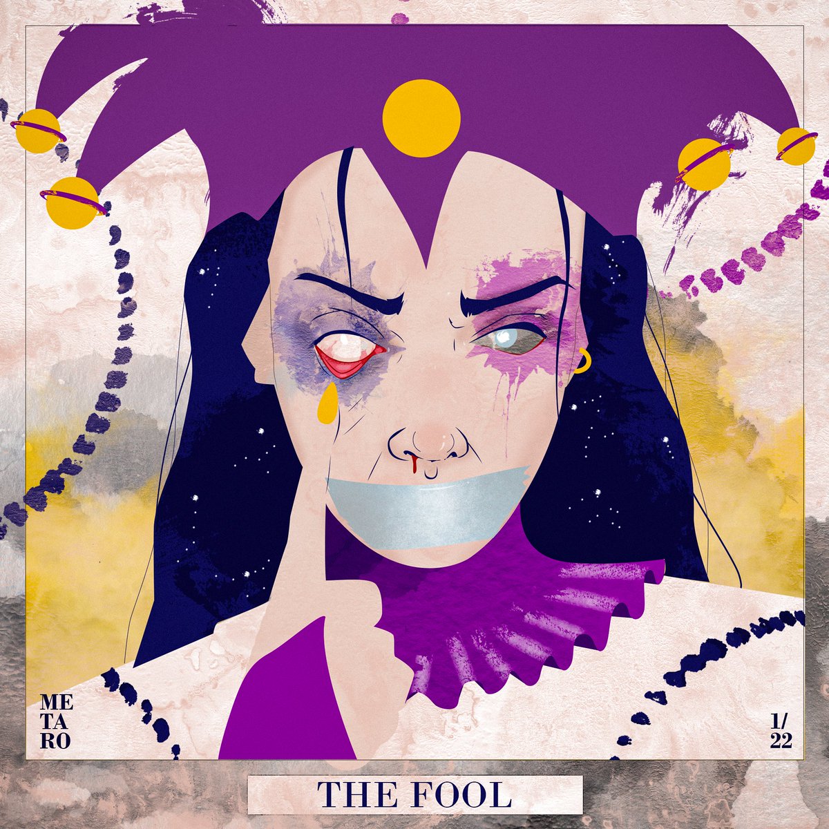 After a few months on Twitter just to read and research different #nft topics, I realized that the time to start sharing my art with this wonderful community has come. I'll start with a project I'm working on that makes me curious - do you guys believe in #TarotReading ?🧐✨