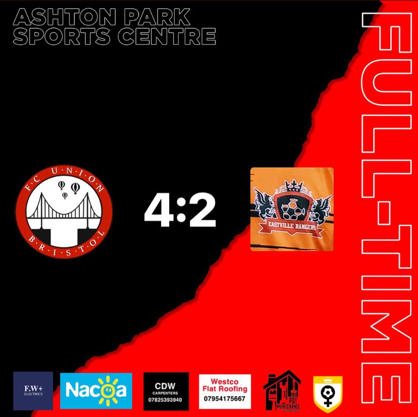 Back to winning ways in 2022. A strong first half performance enough to secure the 3 points. Thanks to <a href="/erfc_official/">Eastville Rangers F.C</a> and the ref for stepping in last minute. 

Goals by <a href="/JordanSilk4/">Jordan Silk</a> 2x, Sid Gunton-Day and <a href="/robdayuk/">Rob_Day</a>. Player of the match: Mat Potter. 

#Uptheunion🇾🇪