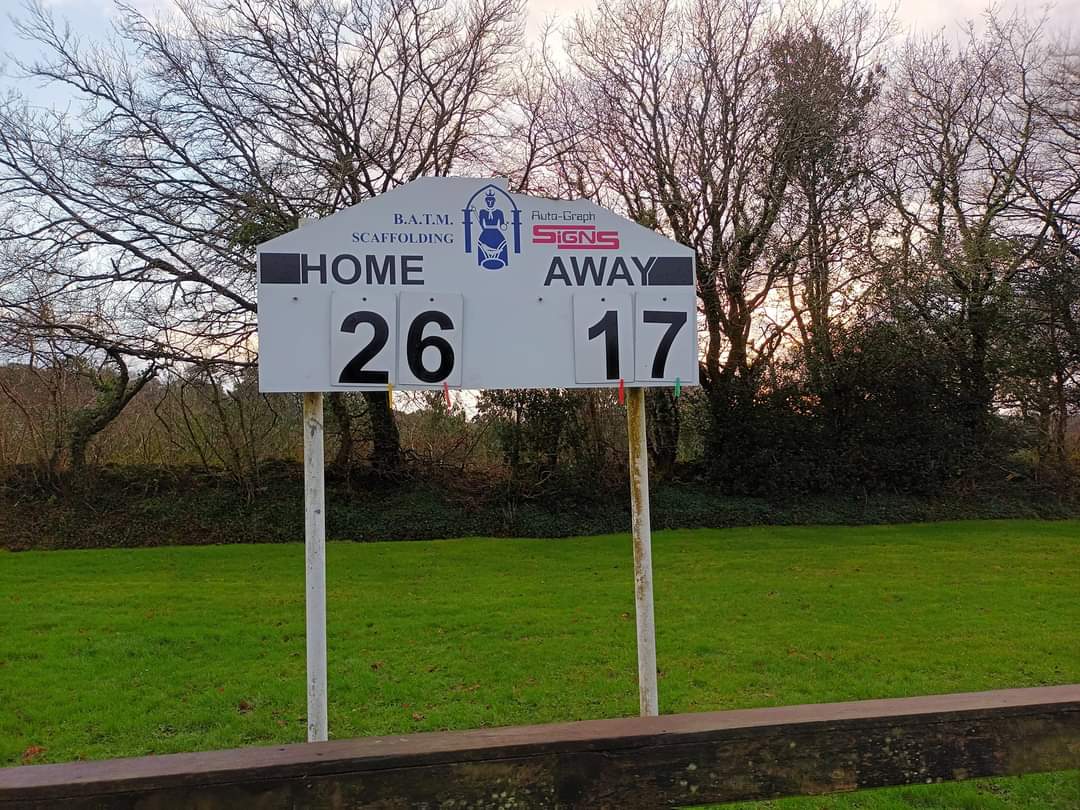 Only just warmed up but what a win #bodminrfc #bodminvsinners