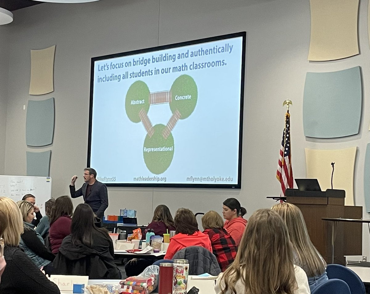 VbergMath's tweet photo. Let’s stop using labels like “high fliers” and “low kids”. Focus on authentically including all Ss in our math classrooms.
Think about ways that we can build bridges.
-@MikeFlynn55
#WASDMathSymposium #WestAdaProud #MostlyMath @westadaschools https://t.co/kxDiEKRwJu