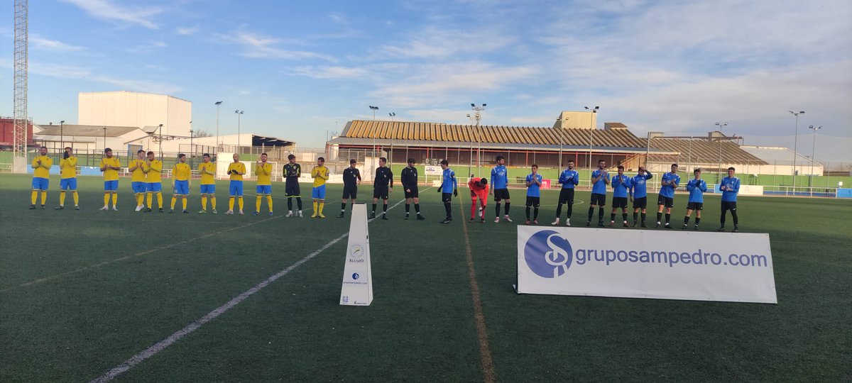 AtlCervantino's tweet photo. Atletico Cervatino 3-1 CD Almoradiel

Comenzamos el año con victoria en casa tras un partido muy peleado durante la primera parte llegando al descanso con ventaja. En la segunda parte se iba a abrir mas el partido y junto a los cambios de resfresco se dominó para afianzar el 3-1. https://t.co/HrzKmxQVLE