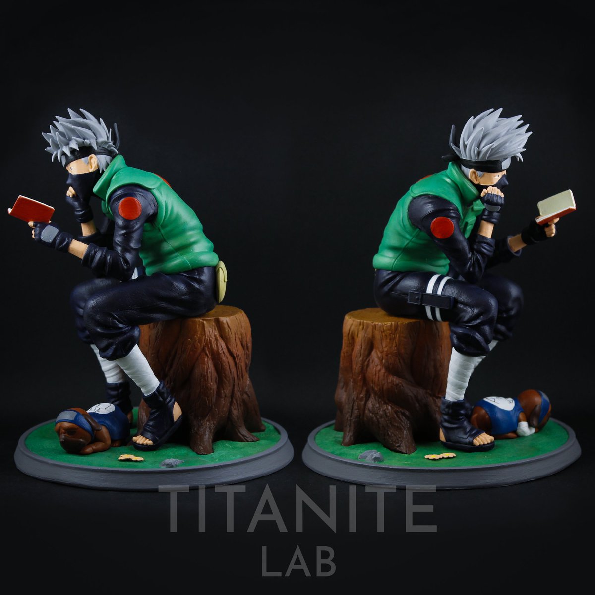 TitaniteLab's tweet photo. Credits:
Kakashi Hatake from Naruto
Digital Sculptor: @RafaelJMachado1
Web site: @CG_Trader
Printer: @Elegoo_Official Saturn
Printed and colored: @TitaniteLab 
.
.
.
#kakashihatake #naruto #manga #anime #ninja #fanart #miniature #sculpture #resinprinting #titanitelab https://t.co/Fa3yujcYtt