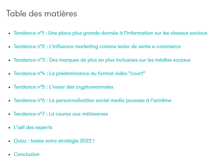 Tendances du #SocialMedia marketing 2022
1⃣ Information sur les réseaux sociaux
2⃣ #InfluenceMarketing X commerce
3⃣ Inclusivité des marques
4⃣ #Vidéo court
5⃣ Cryptomonnaie
6⃣ Personnalisation à l'extrême
7⃣ #Metaverse
8⃣
via <a href="/MeltwaterFR/">Meltwater France</a>  meltwater.com/fr/blog/tendan…