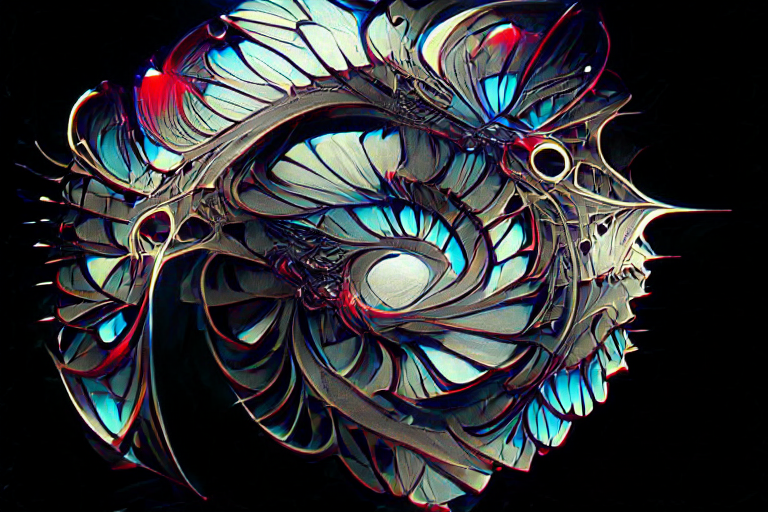 DigitalBrains4's tweet photo. #VQGAN #AIart #generativeart #clip #digitalart 
messing with spirals: https://t.co/RLljxPe18I