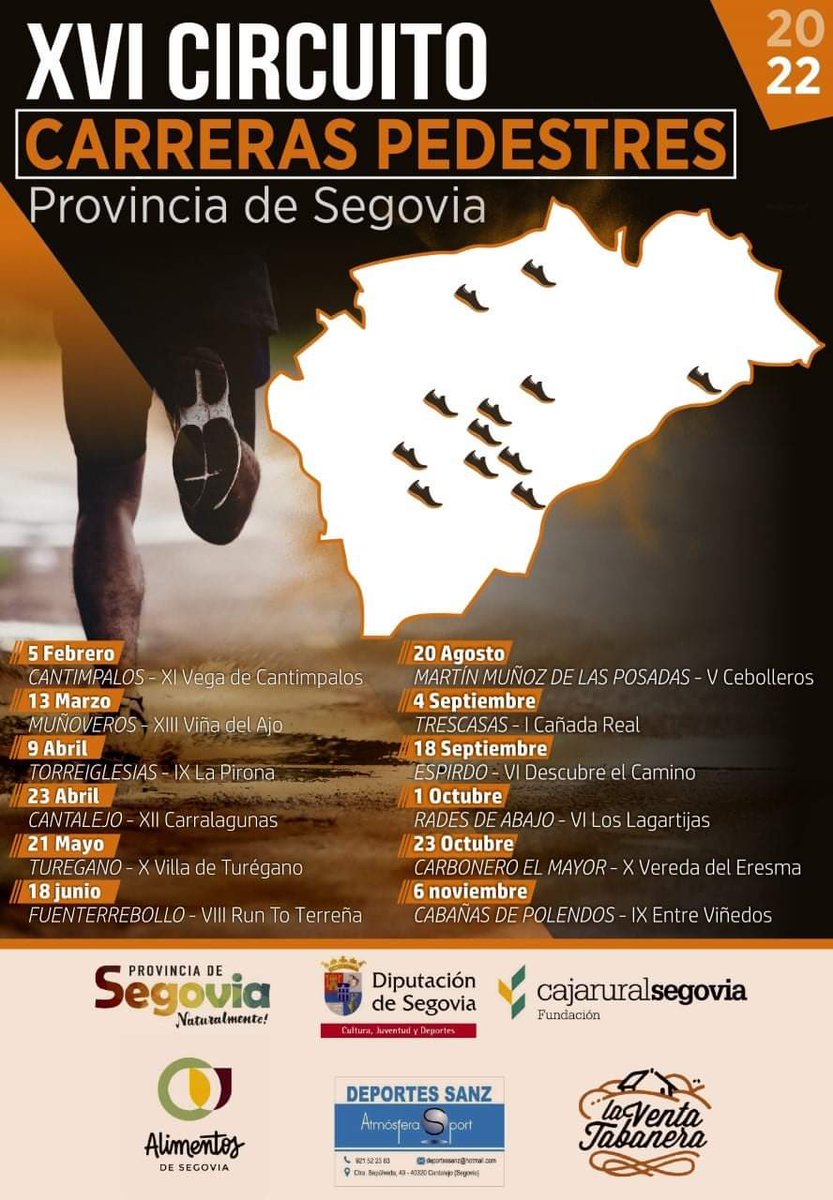 FraguaMunoveros's tweet photo. ¡¡¡VOLVEMOS!!! 🤸🏻‍♀️Ya tenemos fecha para la #ViñadelAjo 22: domingo 13 de marzo. Venga, ¡¡que hay tiempo para entrenar!! A por ella 💪🏃🏾‍♀️ #Muñoveros https://t.co/xoJ19srKvh