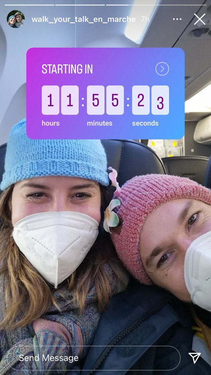 Foundation_IL's tweet photo. Céline &amp; Casey are traveling to their start location for @WalkMarche!! So exciting!
We wish you all the best, an amazing, safe #journey filled with #adventure &amp; meeting many wonderful people!

Follow along or join their #trek: https://t.co/jjIO3fJHt0

#walkyourtalkenmarche #walk https://t.co/LBYtB8Fixq