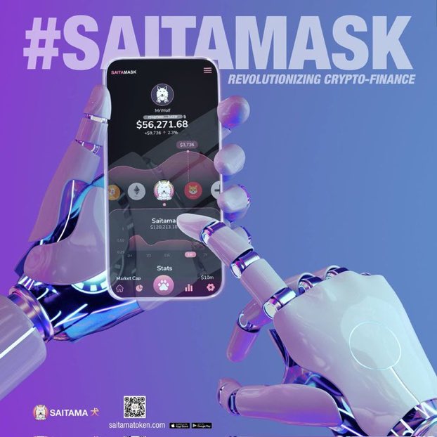 SHIBkryptonian's tweet photo. Just under 3 1/2hrs before #SaitaMask launches are you ready. #SaitamaWolfPack @InuSaitama https://t.co/UYWT2Aiwvs