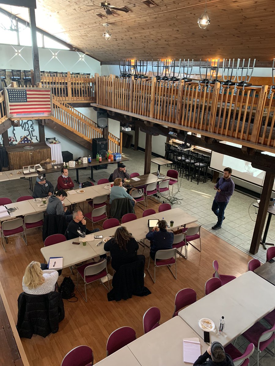 Lizhoch16's tweet photo. Day 2 Grassroots Leadership Academy level 1 training in Beaver County, PA today! Love meeting with motivated individuals across the state @GLATraining @AFPFPA #GLAtraining https://t.co/nFuUoDb7F6