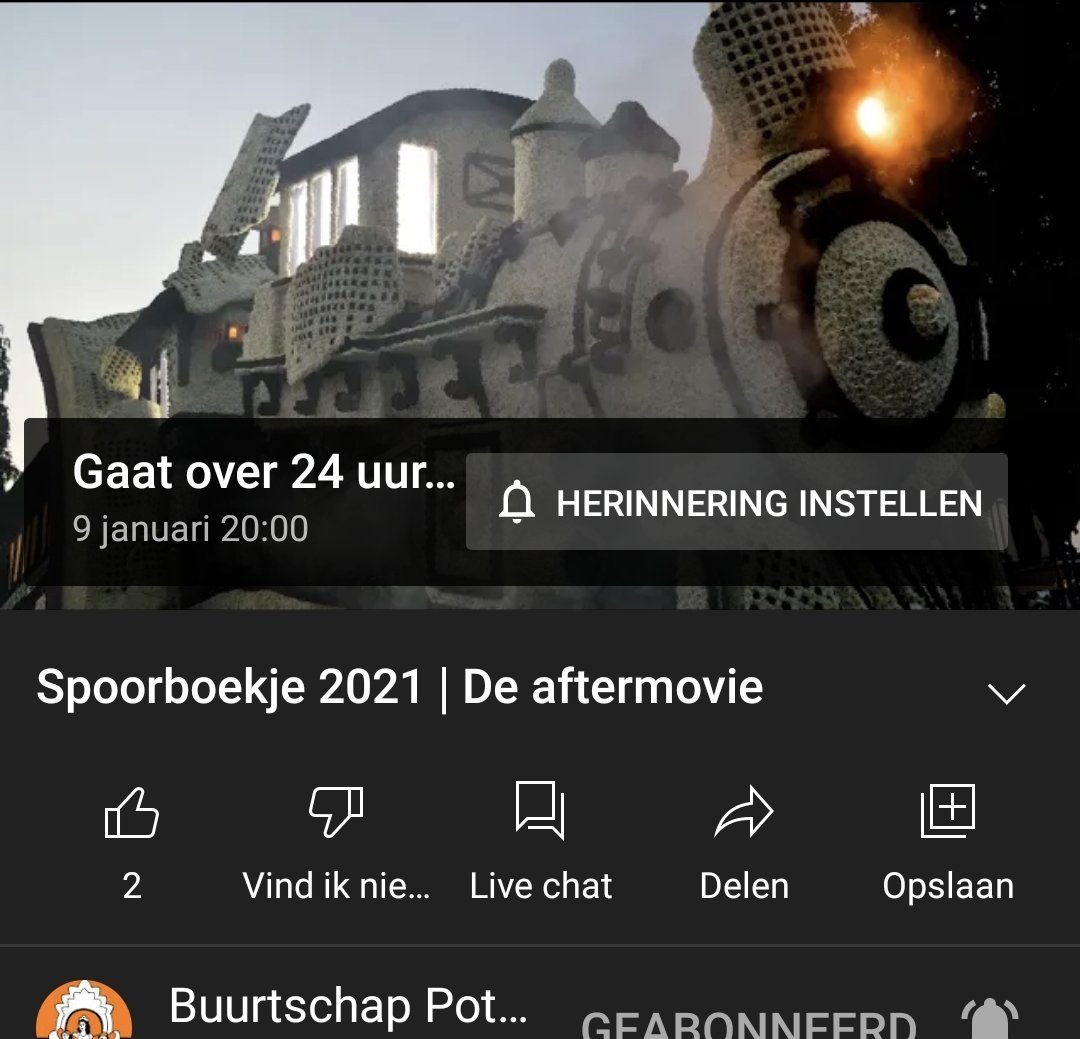 BSPoteind's tweet photo. https://t.co/RpinCF2itS
🧡Stel een reminder in om
live mee te kijken en chatten 🧡
#Spoorboekje #corsozundert #Bloemencorso #poteind #Zundert https://t.co/OWo3iW3107