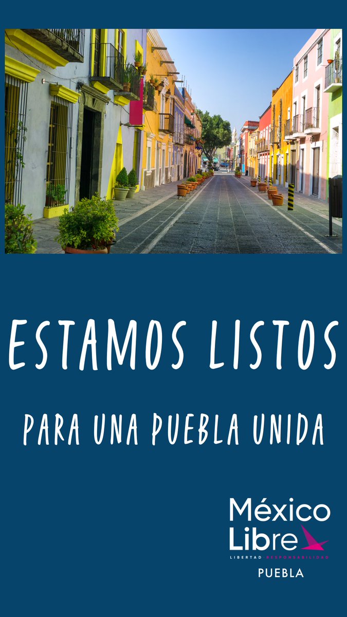 MexLibre_PueOf's tweet photo. #EstamosListos
#MexicoLibrePuebla https://t.co/OMwW8SDpkA