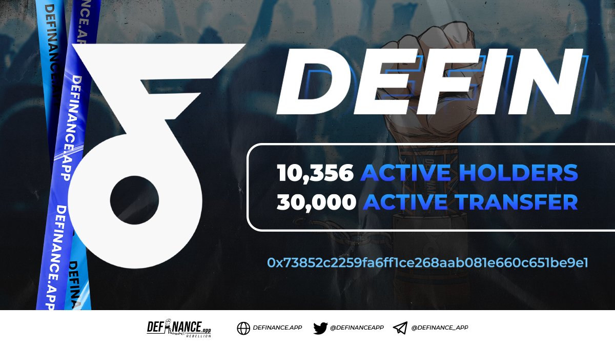 definanceapp's tweet photo. $DEFIN IS THE HEART OF #DEFI COMMUNITY.

Buy, Farm, Spend, Stake, and Vote $DEFIN ✊😎

Official Smart Contract 👇
0x73852c2259fa6ff1ce268aab081e660c651be9e1

#cryptocurrency #DEX https://t.co/GnONggtTk6