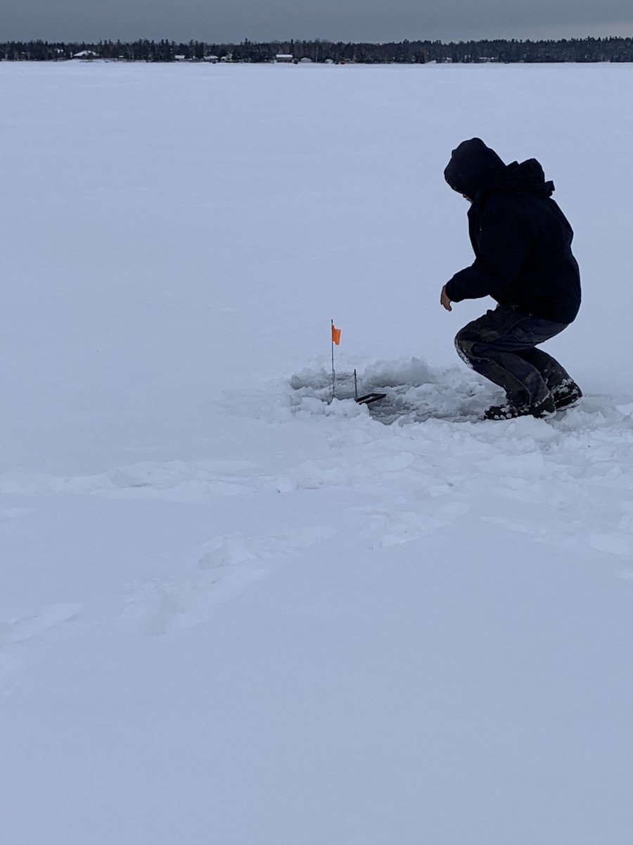 BoosterTim's tweet photo. Not a bad maiden voyage ice fishing.. #icefishing #ION #iceauger #NorthernMichigan @michiganoutdoor @ICE_MASTERS @InFishermanTV @WolfPackFish https://t.co/bSevlNKckI