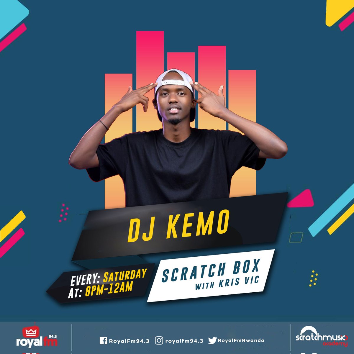 RoyalFMRwanda's tweet photo. What is a Weekend without music 🤔😁😁...
#ScratchBox with @krissvicc #DjKemo ...
#943RoyalFM https://t.co/ZzEfsn0Nq8