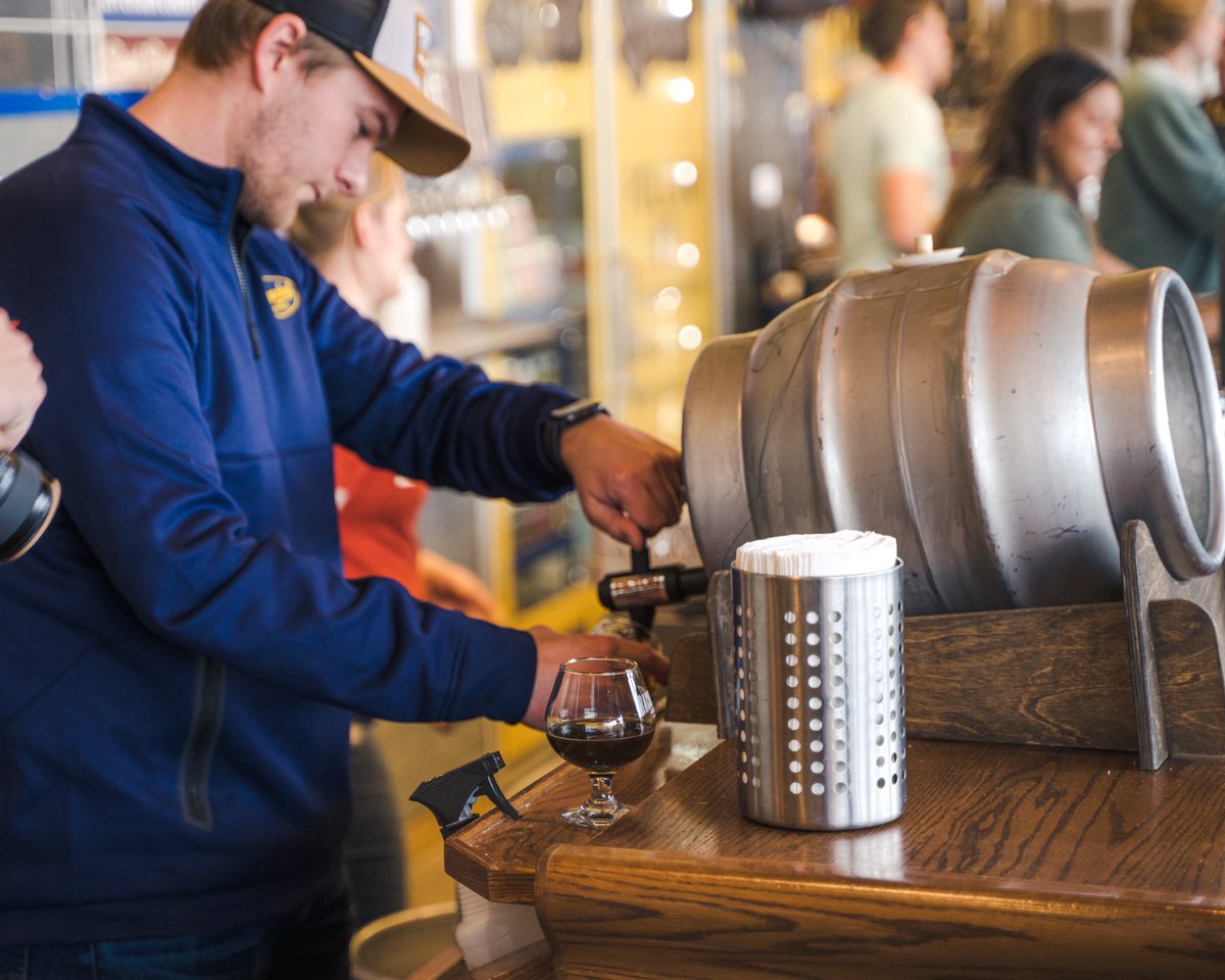 BackpocketBrew's tweet photo. Only 3 weeks away from @Brrrfest and the release of our 2022 Dark Day German Chocolate Cake Barrel Aged Imperial Chocolate Stout and Maple Syrup BA Waffle Stout‼️ Looking back through Wake the F Up Release Day has us so excited for BrrrFest!!! ❄️🍻 #iowabeer #midwestbeer #brewery https://t.co/uA33JVuvfe