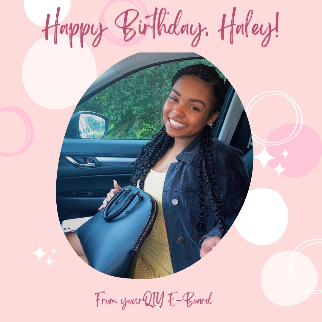 QIYorgcharter's tweet photo. Shoutout to all the Capricorn Cuties ♑️, but a special shoutout to our VP, Haley! HAPPY BIRTHDAY! 🥳We hope you have an amazing day! 💕🌻 https://t.co/VXI8ZSjv1v