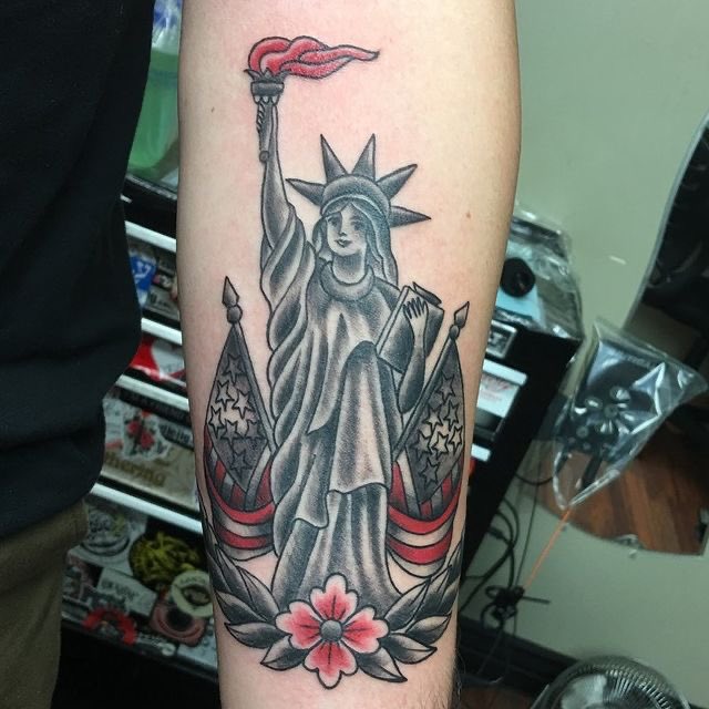 Statue of Liberty  Tattoos  Facts  Inked Magazine