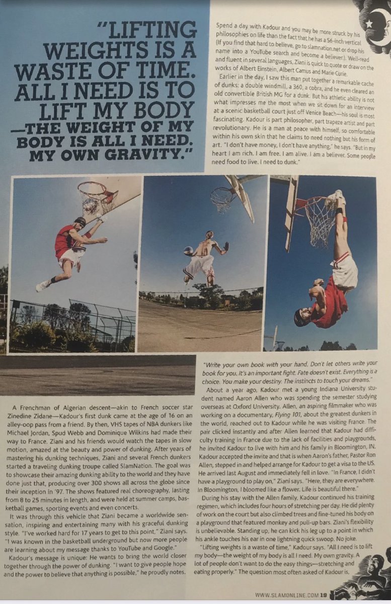 Kadour_ziani's tweet photo. Universlam @SLAMonline @NimaZarrabi_ @atibaphoto #slam
#dunkdream #dunk #dunkactivist https://t.co/ptgZmxSFkG