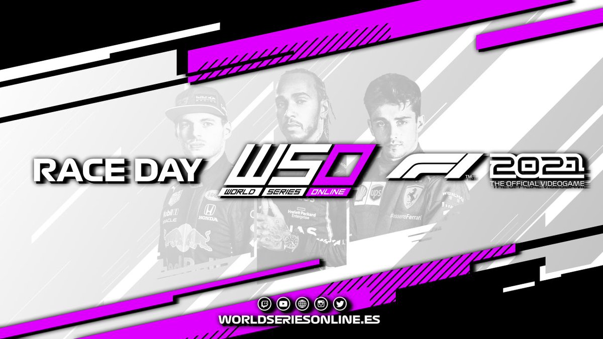 🏁 ¡Race Day! 🏁

🏆 - Evento Navidad.
🇧🇷 - Carrera al 100%.
🕙 - 22:00h (Hora peninsular).
🎙 - <a href="/davidgandoy/">David</a>.
📺 - twitch.tv/wso_formula1.
