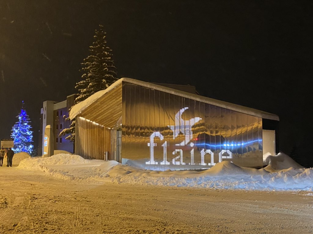 Week-end sous la neige <a href="/FLAINESki/">Station de FLAINE</a>