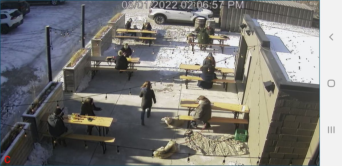 Live spy footage of the #patio Dress warm, there's still a few hours of gorgeous #sunshine #ontariocraftbeer #yqg