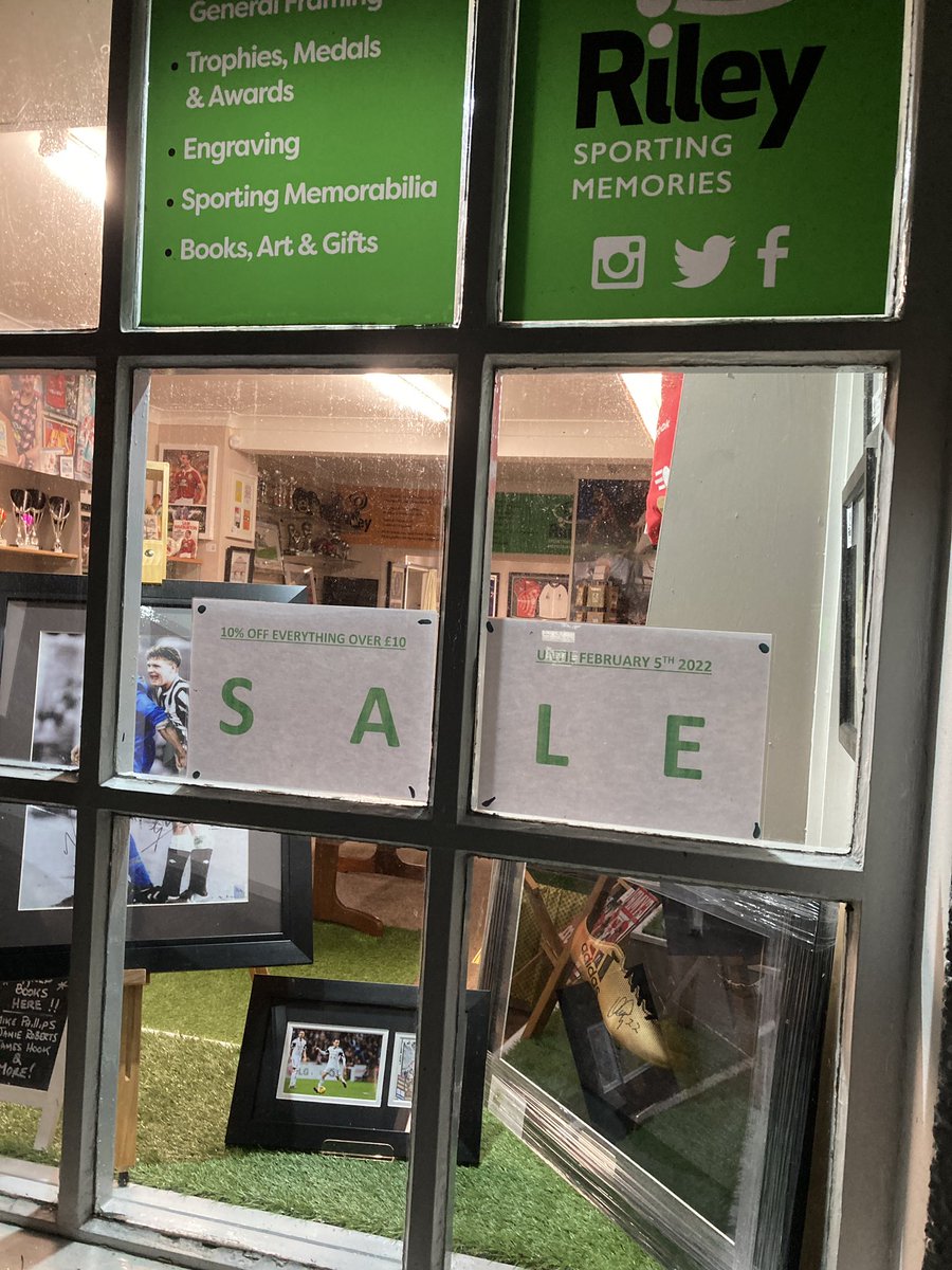 RileySports's tweet photo. Sale starts Monday !!! #notdfs #supportlocal #SmallBusinessSaturday https://t.co/KhTfi6bpex