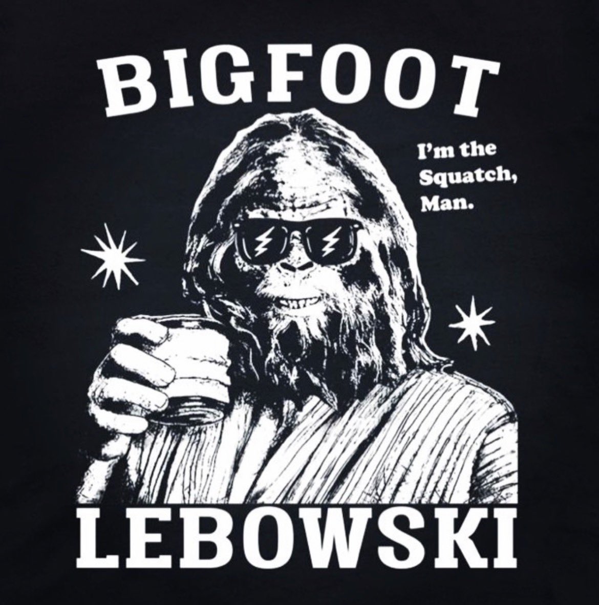 squatchmoe's tweet photo. #thebiglebowski #biglebowski #lebowski #bigfoot #sasquatch #squatchmoes #thedude https://t.co/5CXnNypTWZ