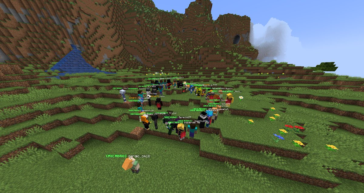 OriCraftSMP's tweet photo. ¡OriCraft SMP ha comenzado! Esperamos a todos los participantes que tengan una buena estancia dentro del servidor. ❤ https://t.co/L7XCN4tjWW