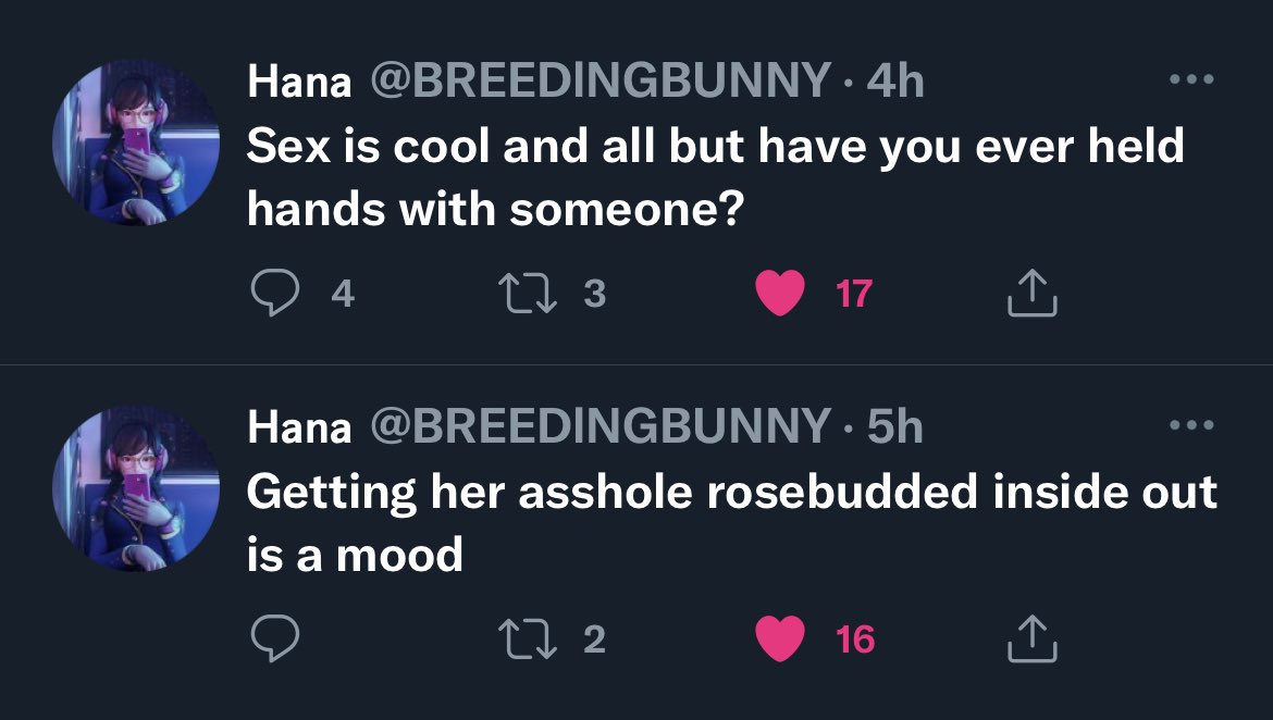 SubbyBrit's tweet photo. @BREEDlNGBUNNY When that post nut clarity hits https://t.co/HwR3Lyed2e