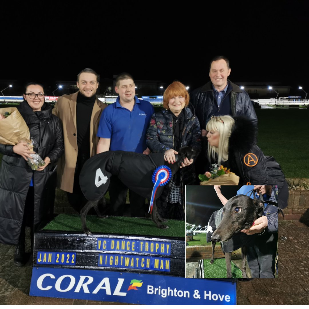 HoveGreyhounds's tweet photo. Congratulations Trap 4 Nightwatch man, Owned by The Old School Tie, Trained by Claude Gardiner and presented by the VC Dance School
#celebrate #hovedogs #danceschool https://t.co/Xhqt5lEeag