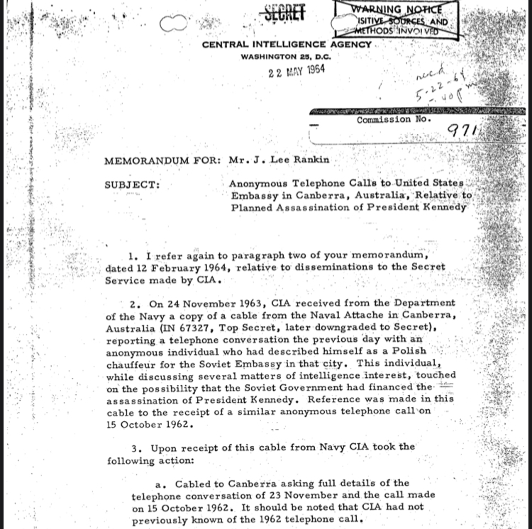 SIMtheories's tweet photo. an interesting find from the most recent #ARRB release of #redacted material from the #jfk #assassination 🇺🇸...     so.. https://t.co/XCBuZ1nHaq 👇 https://t.co/CKr7mmuClf