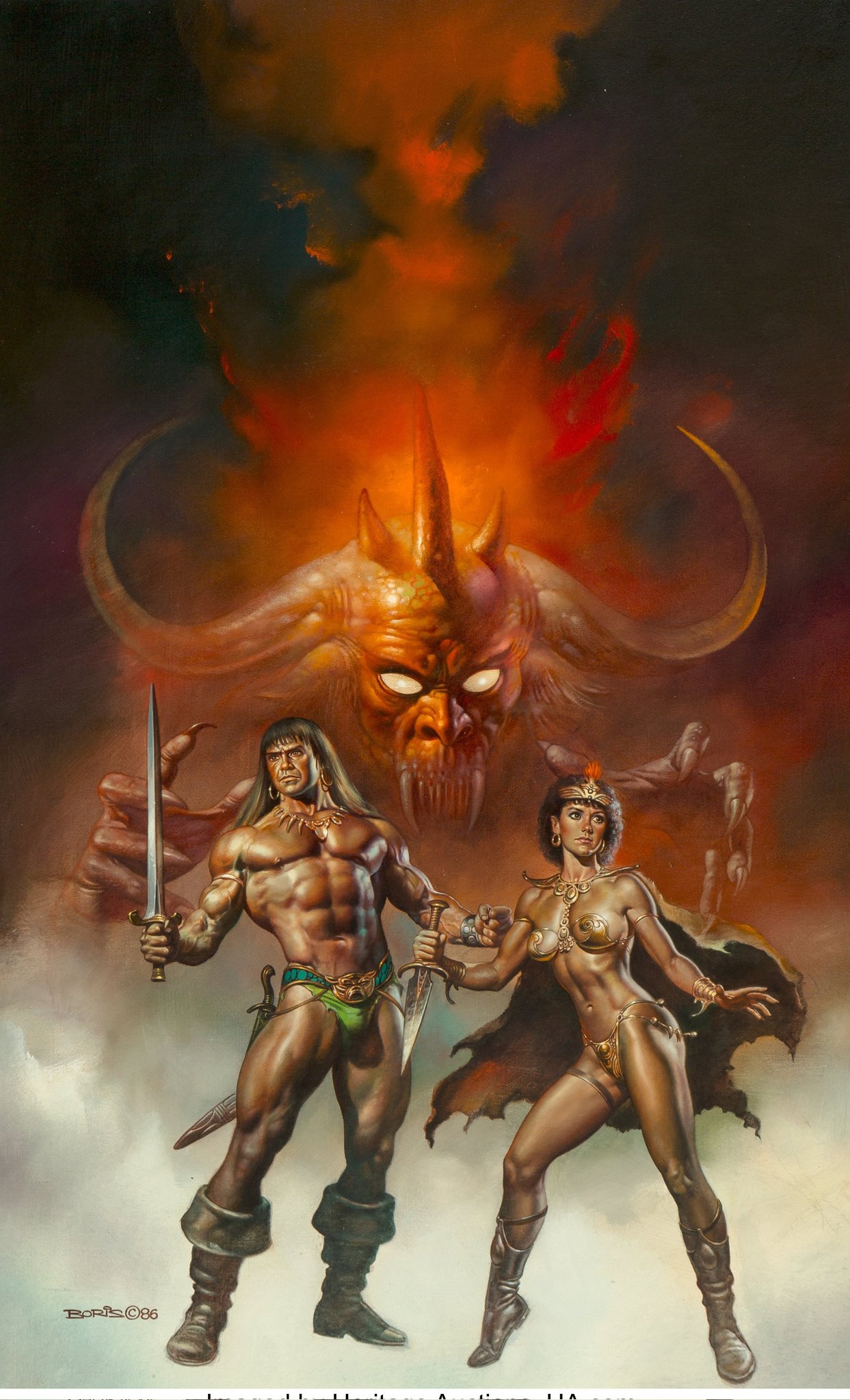 Happy 81st birthday to the legendary Boris Vallejo. You can find him on Instagram now btw! 
 
