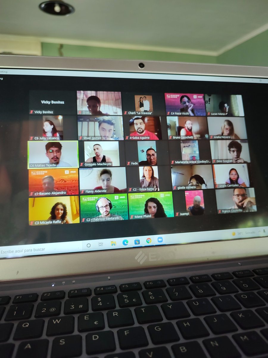 giselmahmud's tweet photo. #EneroJs ✨Seguimos de campamento virtual 🔥 mientras nos cuidamos entre tod😷s!
Después de una mañana debatiendo la universidad reformista que queremos con el @MNR_Nacional, nos reunimos encontramos en el taller de desarrollo territorial @JS_Argentina
Sumate! 🌈🥰 https://t.co/WY63SuJssF