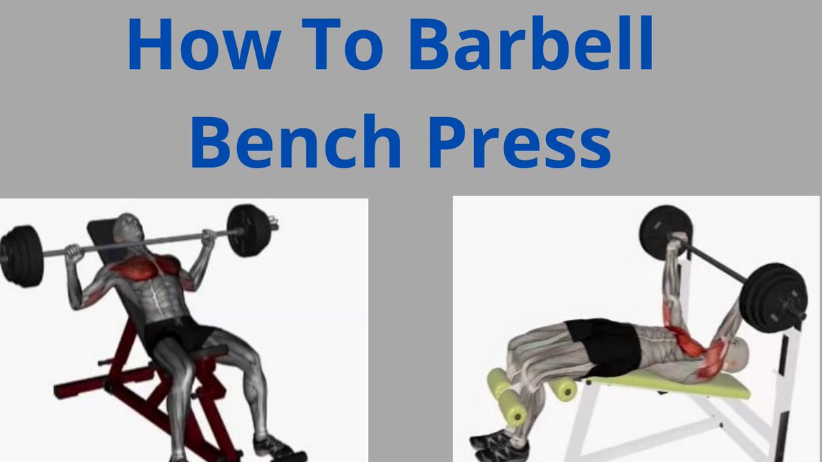 FitnesstipGuide's tweet photo. How To Barbell Bench Press The 
Right Way With Proper Form
Health and Fitness for 2022.
Let's find out in this video:👇👇
https://t.co/WE4gX1ViGd
#barbellbenchpress #workout2022
#howto #healthandfitness #fitness 
#workoutchallenge #armexercises
#triceps #biceps #barbell #shoulder https://t.co/RVbTc2F4Fp