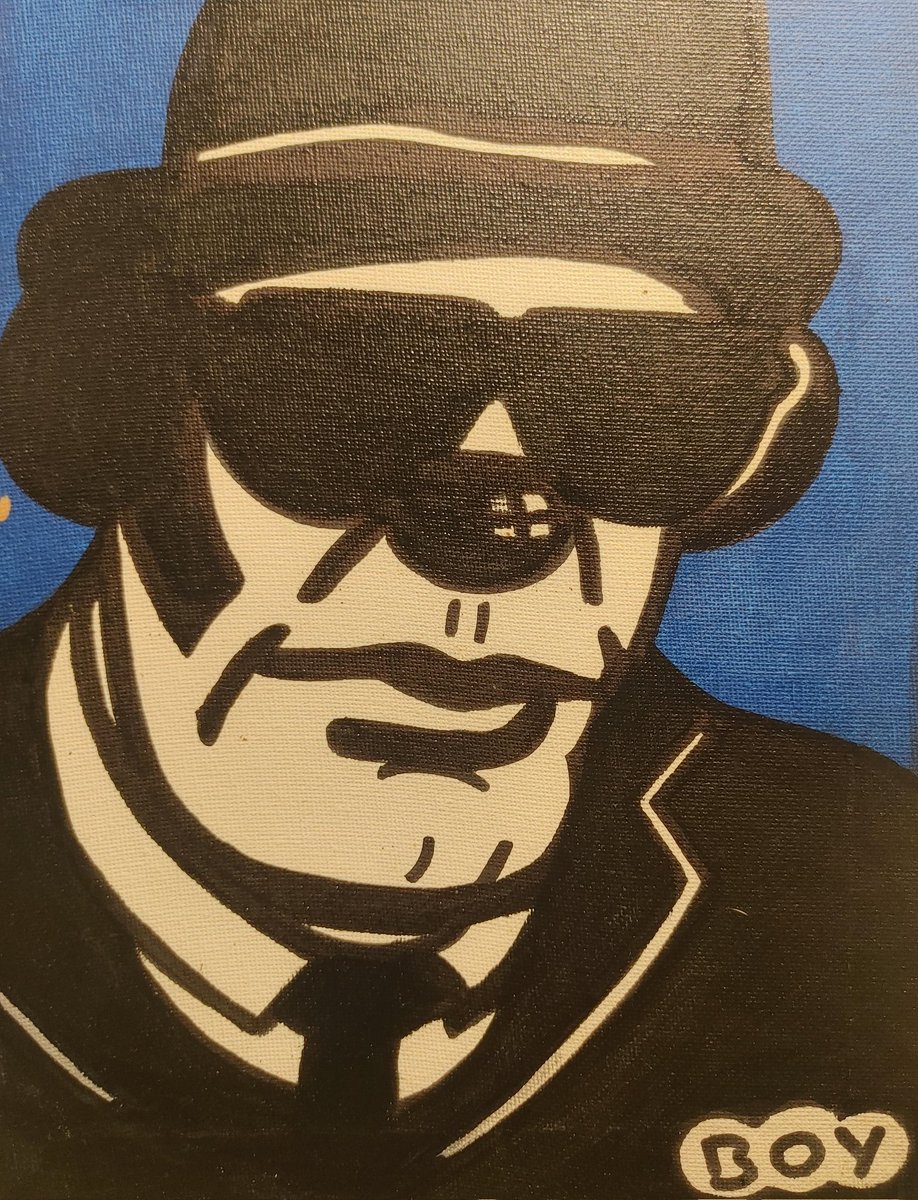 Turning boys collection in to nft. This is <a href="/dan_aykroyd/">Dan Aykroyd</a> from blues brothers 1/1 of a set.