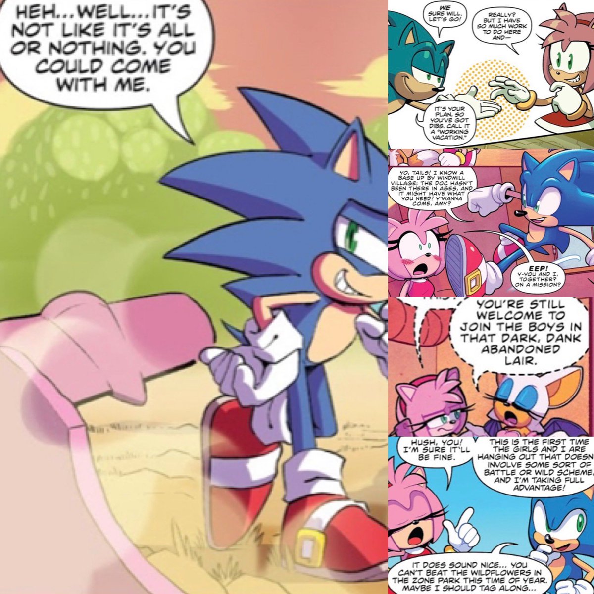 But you're still standing here — Compilation: the Sonamy dynamic, explained  in