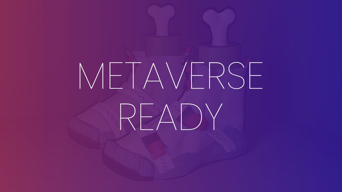 Cypherkicks's tweet photo. We are Metaverse Ready. Cypherkicks holders will be able to wear their sneakers in several Metaverse projects on Cardano. We have partnered with two projects, more to come!
These partnerships will be announced this year.
#FlexEm!
#CardanoNFT #CNFT #NFTs https://t.co/fqis3LmVKX