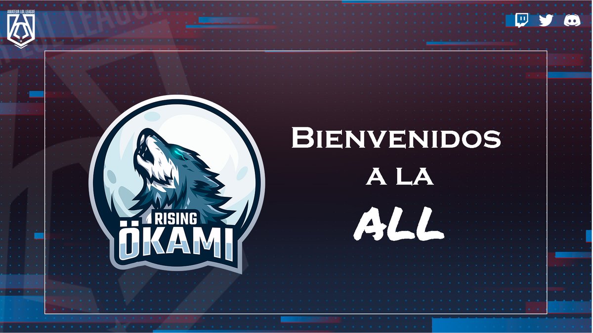 ¿Escucháis esos aullidos...? 🐺🐺🐺🐺🐺

Aullando llegan para ganar <a href="/OkamiRising/">Rising Ökami</a> que vuelven a la <a href="/ALL_lolleague/">ALL - Amateur Lol League</a> en esta #5ªTemporada

Cuidado que muerden... 👀