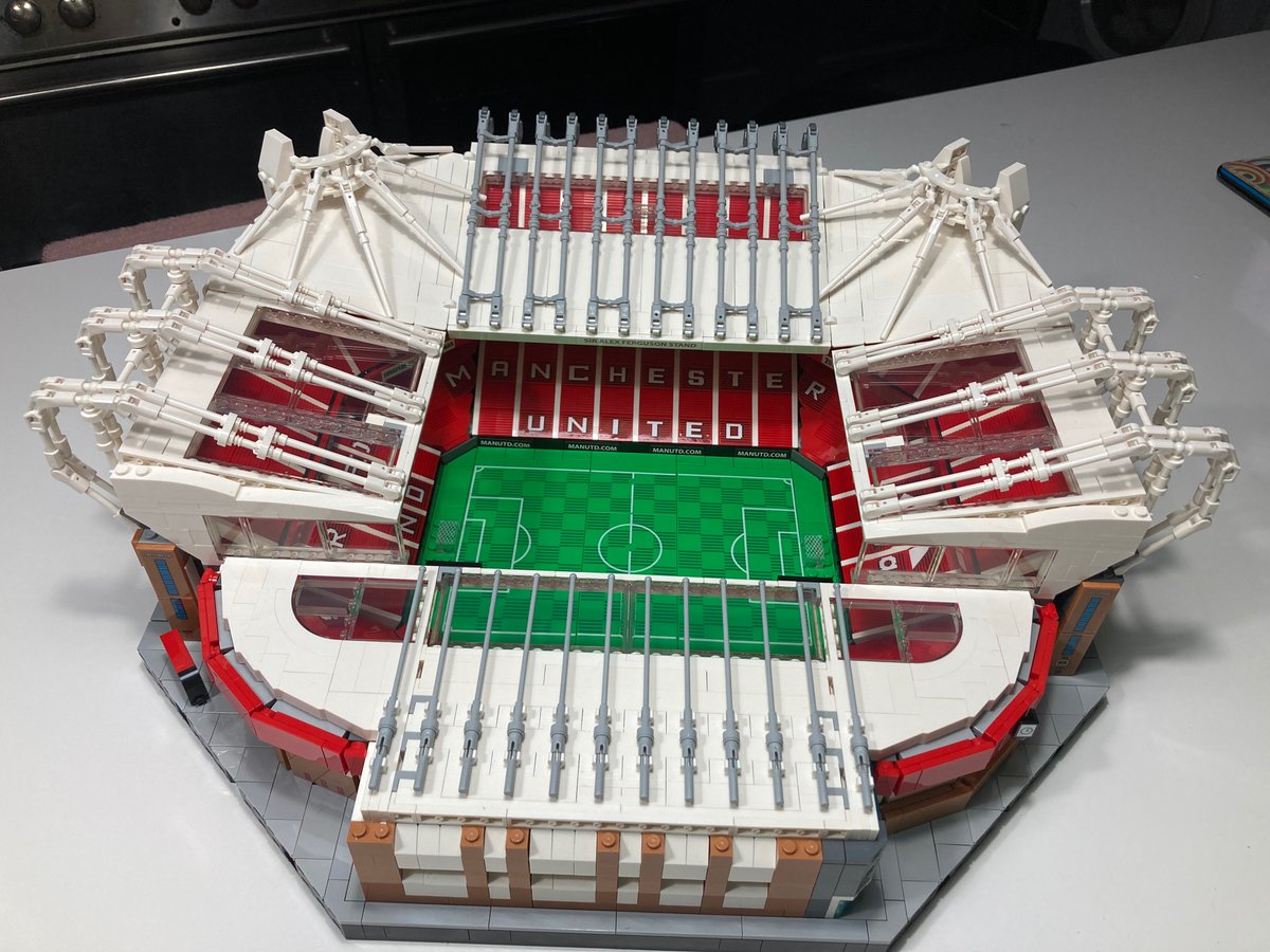 The eldest completed his Xmas  <a href="/LEGO_Group/">LEGO</a> Manchester united football stadium in memory of his grandad, he would of been so proud, all lit up and looks fantastic