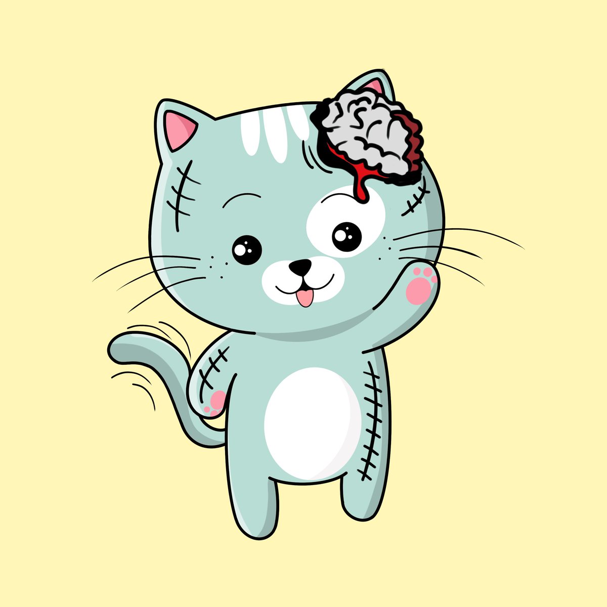 AlenaLeonova14's tweet photo. Zombie 
Lazy Kitten #021 / 100

https://t.co/T3dKNWp3ek

#rmrk #rmrkapp #rmrkartmag #ksm #nft #nftart #nfts #cryptoartist #art #picture #character #hero #artwork #digitalart #nftcollector #nftartist #nftartgallery 
@RmrkApp https://t.co/wB4pdnJ30j