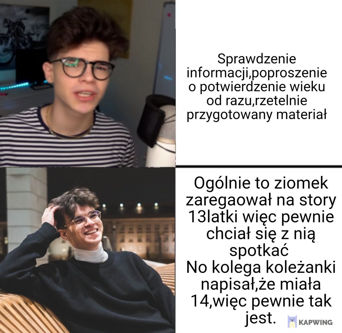 Ale usunę materiał i będzie już git? 
#leksiuisoverparty #konopskyisoverparty