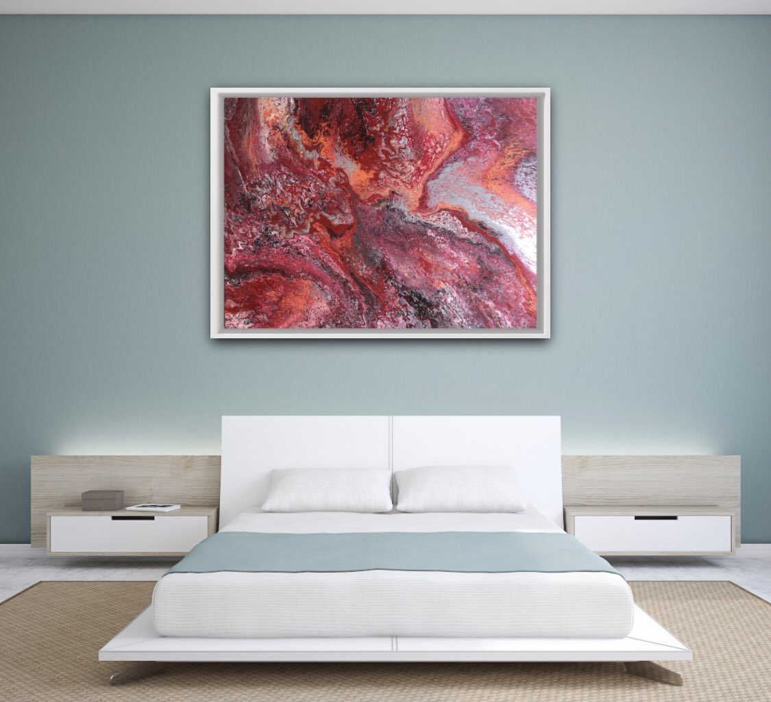 swatishetty's tweet photo. All About Love, 36x48 #commisionedartwork https://t.co/53VWFkbQ96