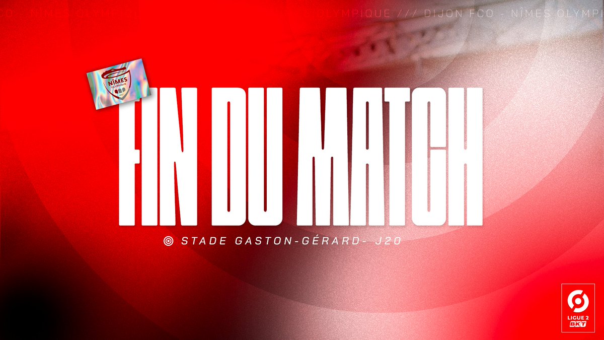nimesolympique's tweet photo. C'EST TER-MI-NÉ !

Les Crocos s'imposent 2 buts à 1 face à Dijon !

Place à la réception de Valenciennes, samedi prochain aux Costières ! https://t.co/9ef0mjyNRi
