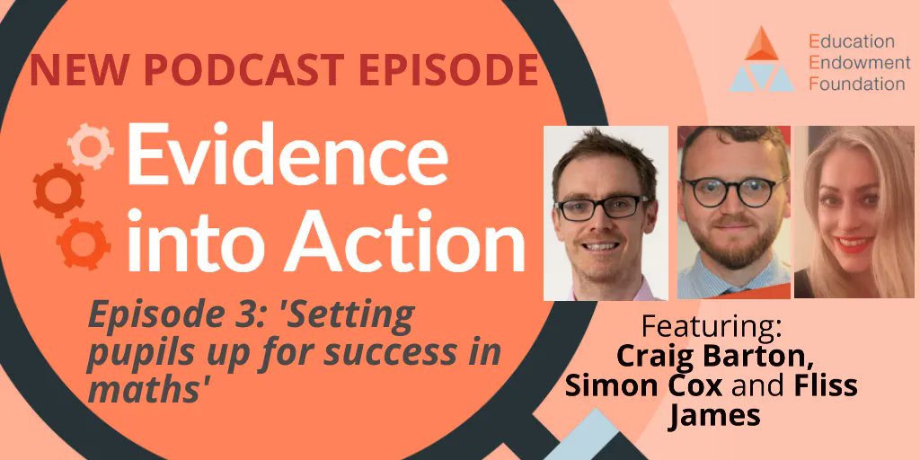 Have you listened to our podcast episode on setting up pupils for success in maths?

Featuring special guests @MathsMrCox, <a href="/mrbartonmaths/">Craig Barton</a> and our Early Years Specialist <a href="/Flissej/">Fliss James</a>

Tune in here: bit.ly/3f15A27