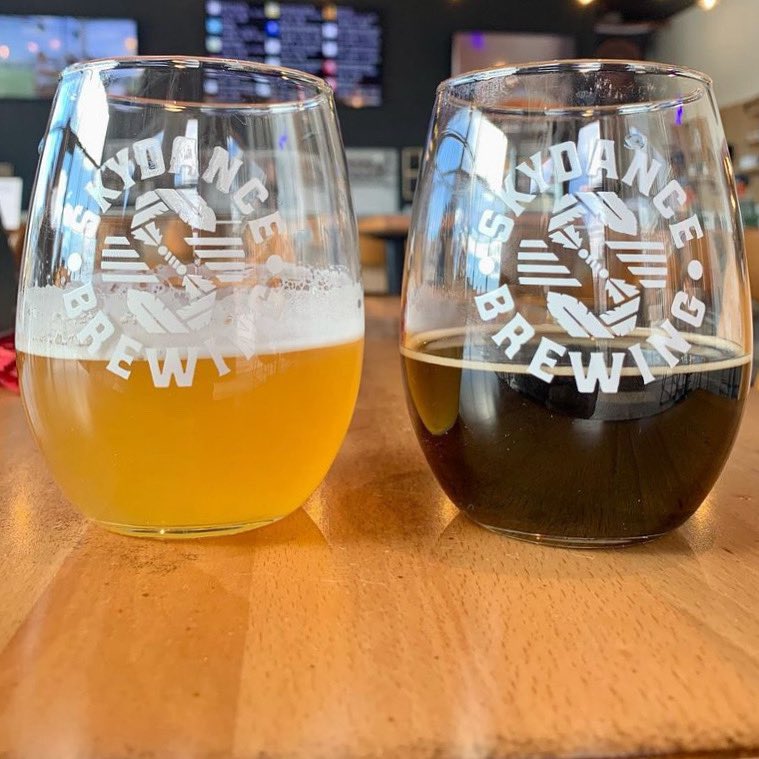 SkydanceBrewing's tweet image. Nice and warm in the taproom and upstairs Eagles Nest…get comfy and stay awhile! #n8vbrewed #skydancebrewing