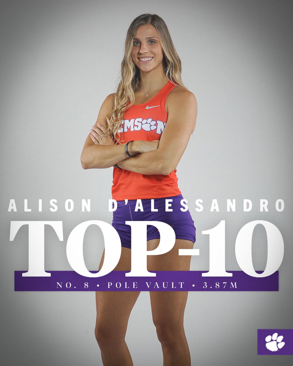 Clemson Track & Field/XC 🐾 tweet media