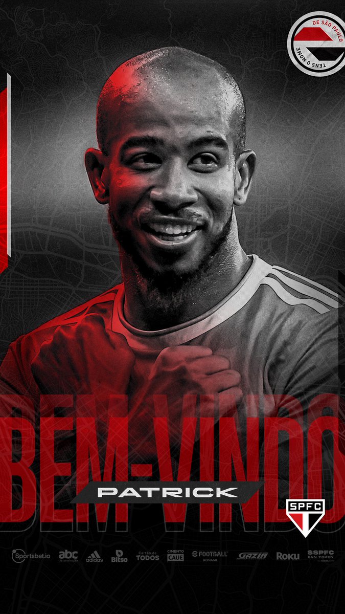 SaoPauloFC's tweet photo. 🆕 O São Paulo acertou a chegada de mais um reforço para a temporada: Patrick, que estava no Internacional.

✍️ O jogador assinou contrato até 31 de dezembro de 2023.

💻 Sabia mais > https://t.co/iqbqqTToJW 

#VamosSãoPaulo 🇾🇪 https://t.co/GwYi2vvlDN