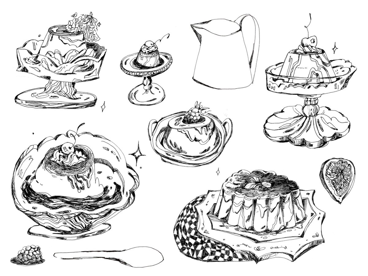 sketchy flan 
